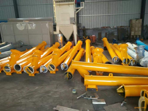 油田砂漿螺旋給料機結構圖紙